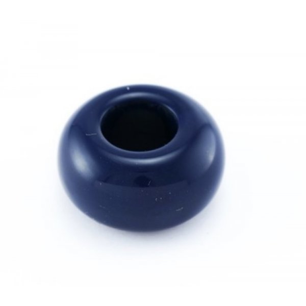 Navy Blue resin washer x 5 pieces