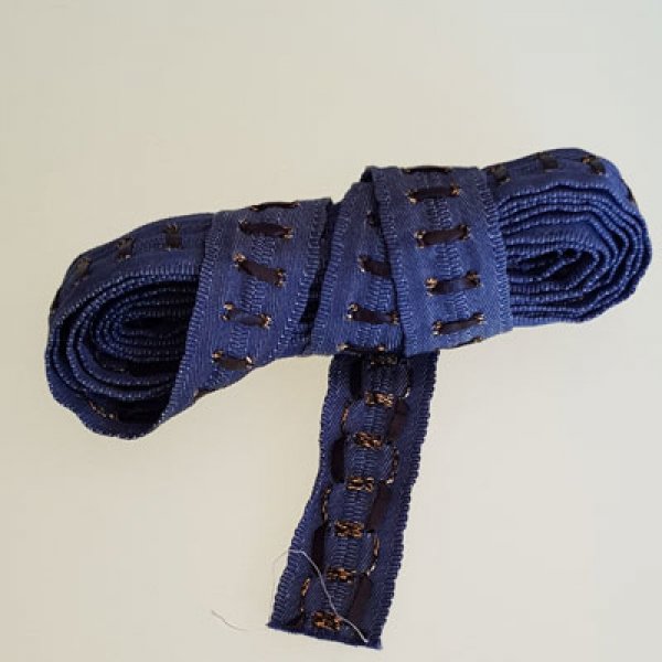 Fancy ribbon N&deg;076 coupon of 2 meters