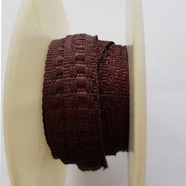 Ruban Galon Marron 12 mm N&deg;02