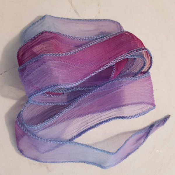 Hand-dyed Rayon Ribbon N&deg;04