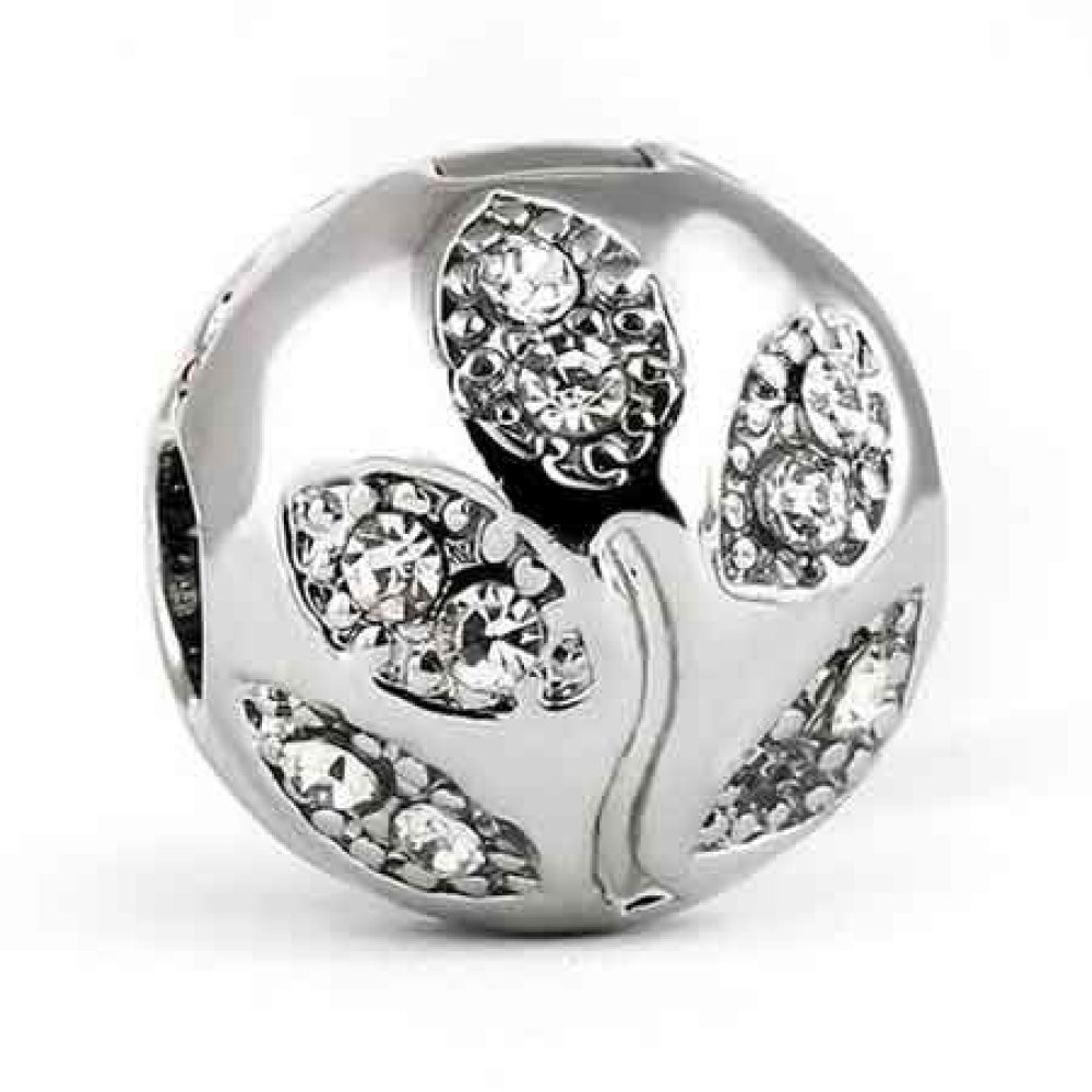 Stopper N°44 Argent Strass Blanc