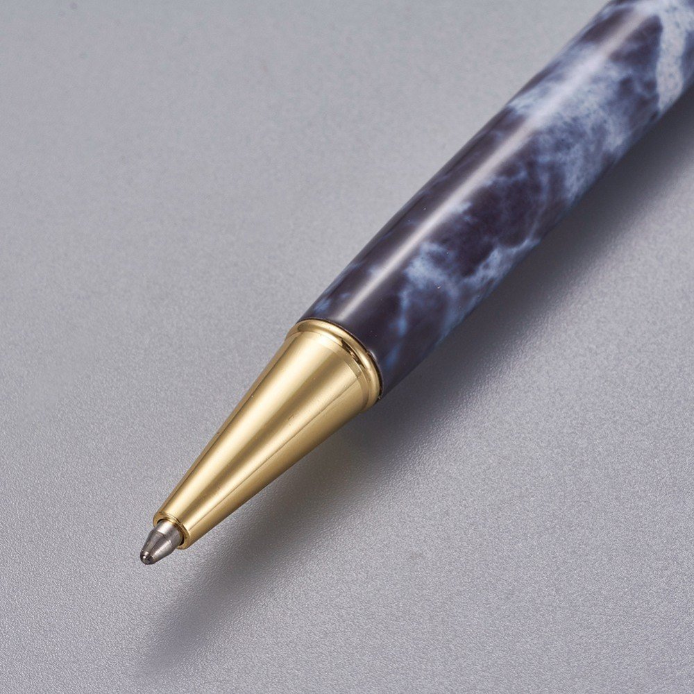 Empty tube bead decorating pen to customize Prussian blue x 1 piece