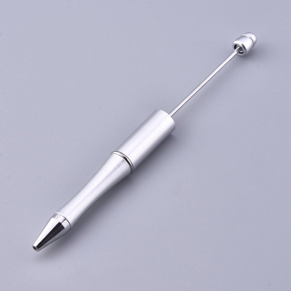 Silver Grey Bead Decorating Pen to customize x 1 piece