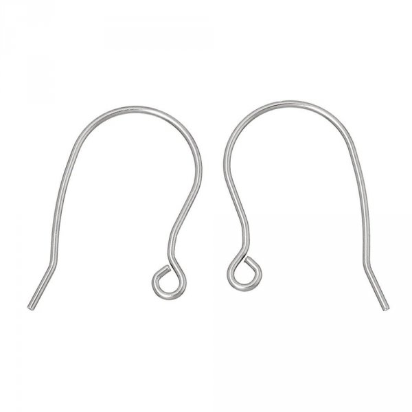 Earring Holder Stainless Steel Hook N&deg;02 X 5 Pairs