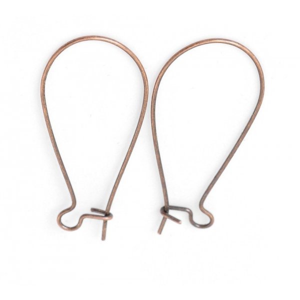 Earring Holder Dormeuse 38mm N&deg;20 x 100 Pairs