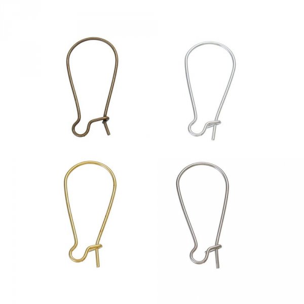 Earring Holder Dormeuse 24mm N&deg;06 Mixed 100 Pairs