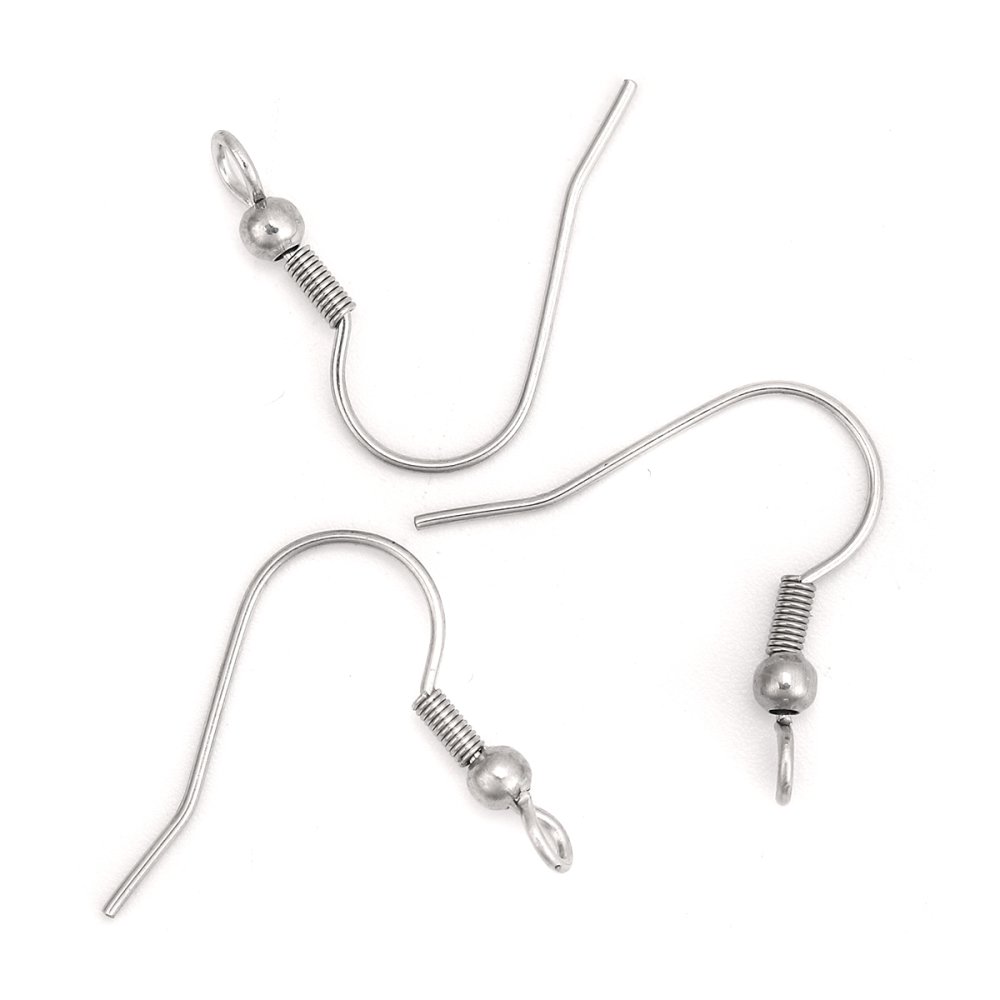 Earring holder Stainless steel hook N°03 x 1 pair