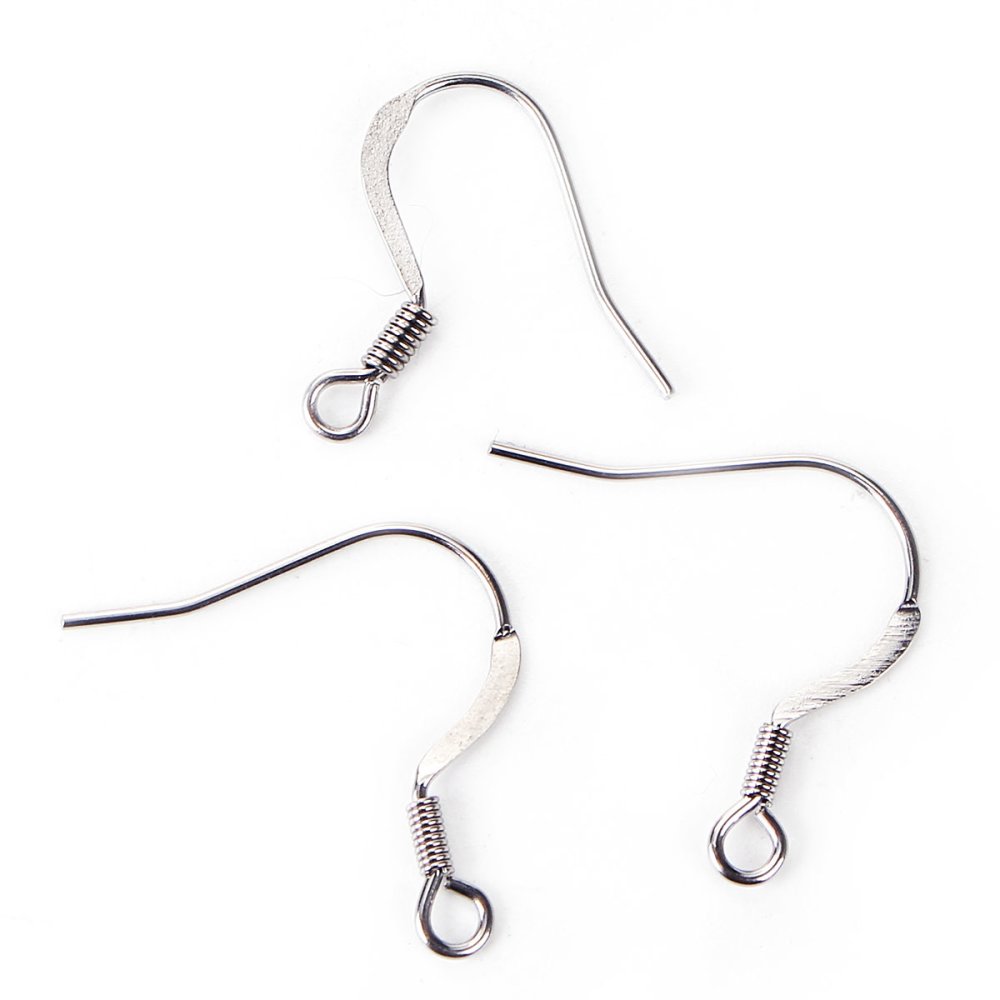 Earring holder Stainless steel hook N°06 x 5 pairs