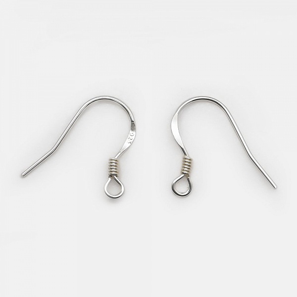 925 silver hook earring holder N&deg;01 x 1 pair