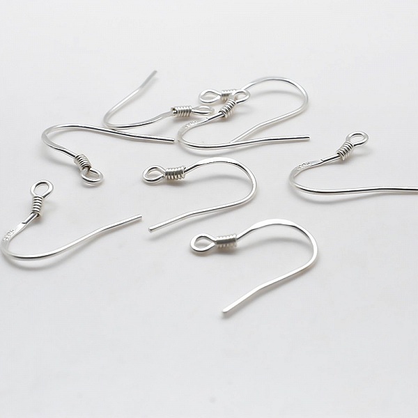 925 silver hook earring holder N&deg;01 x 1 pair