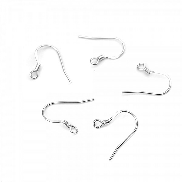 925 silver hook earring holder N&deg;01 x 1 pair