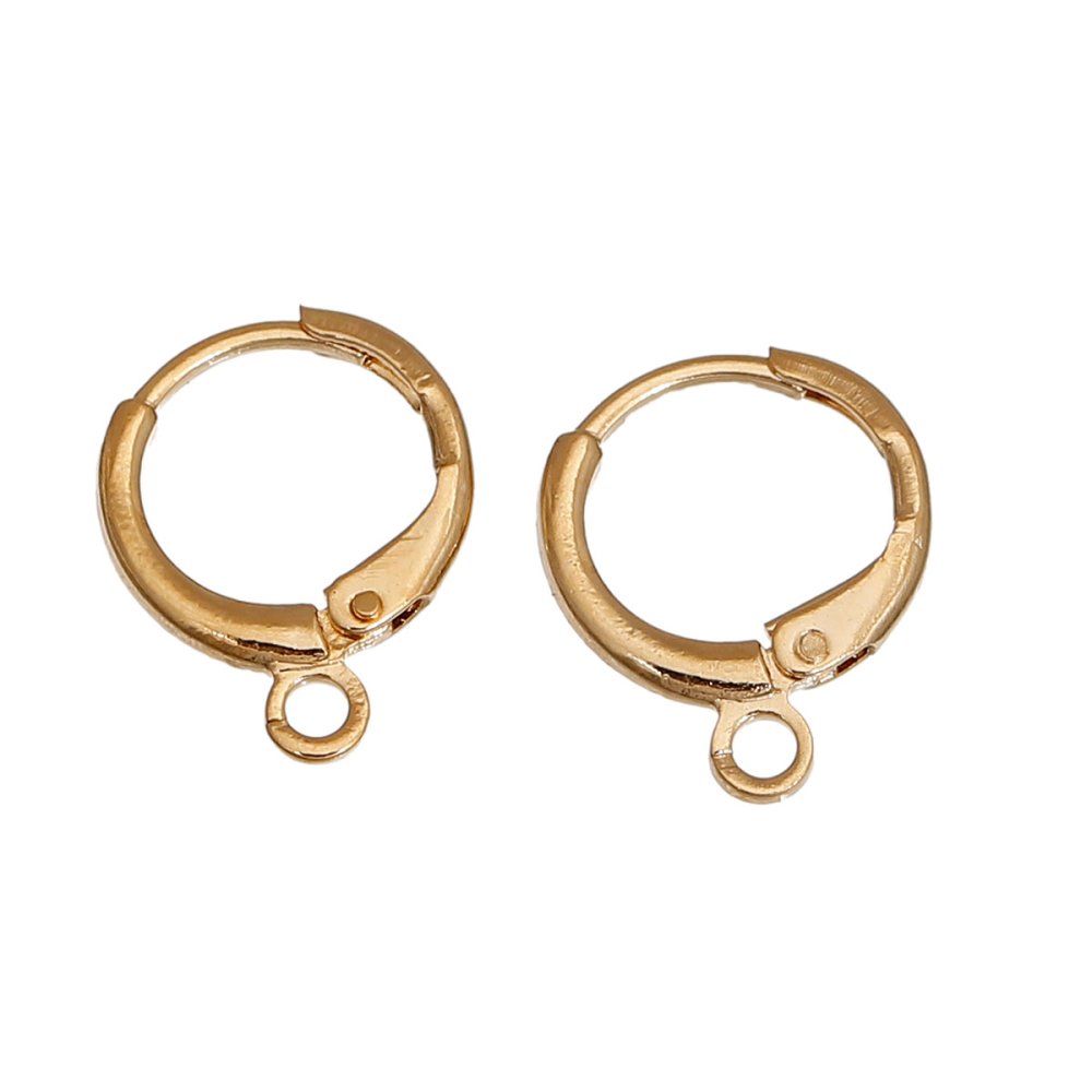 Dormeuse earring holder N°23 14k gold plated