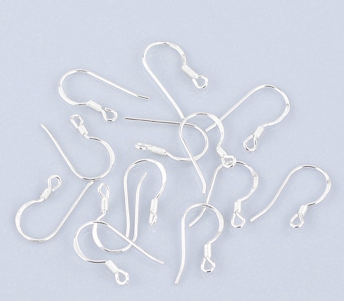 925 silver hook earring holder N&deg;08 x 1 pair