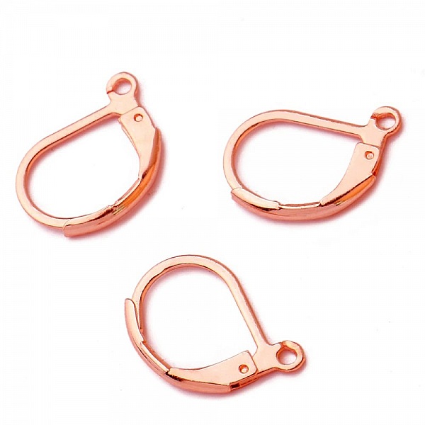 Support Boucle d'oreille Dormeuse Inoxydable N&deg;02 Dor&eacute;