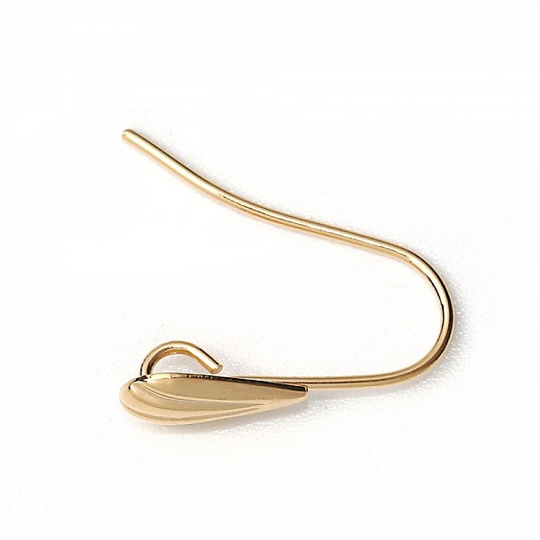 Earring holder N&deg;28 Gold plated shell hook