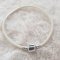 European smooth clip bracelet Uni 01 FROM 15 TO 23 CM Ivory