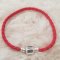 European Clip Bracelet Uni 01 FROM 15 TO 23 CM Red