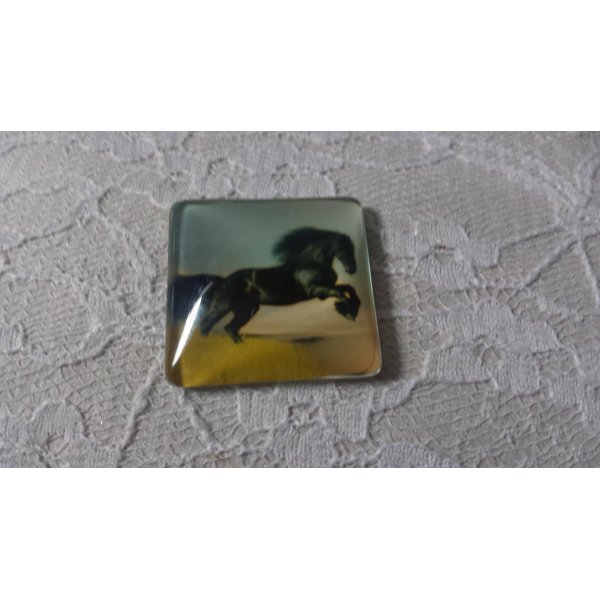 square glass cabochon 30mm 029 