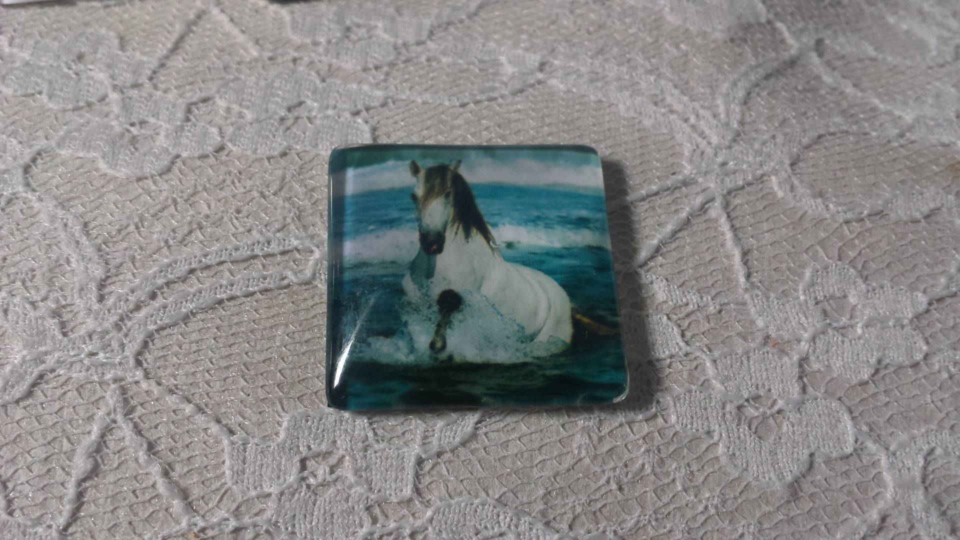 square glass cabochon 30mm 024 