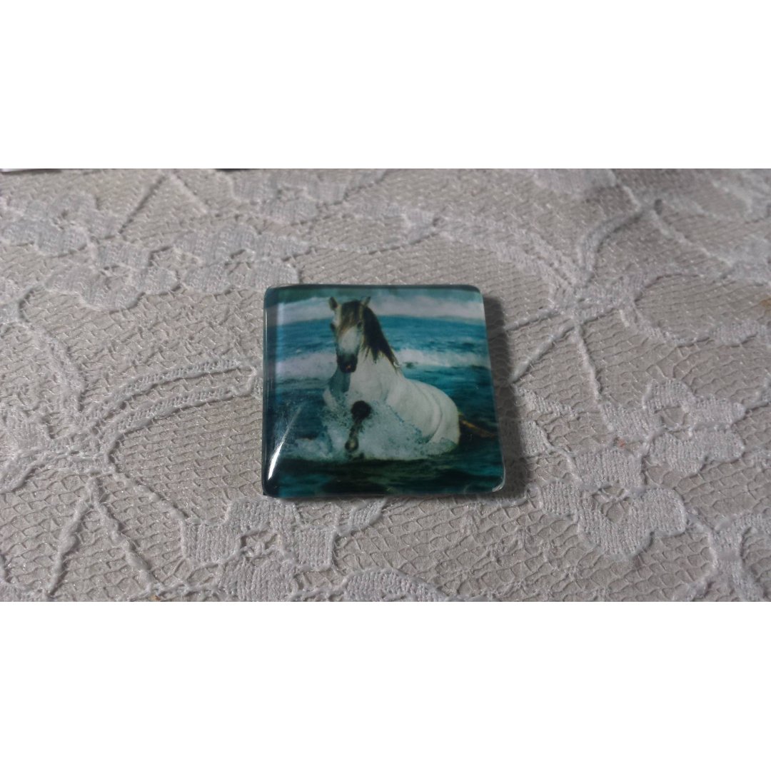 square glass cabochon 30mm 024 