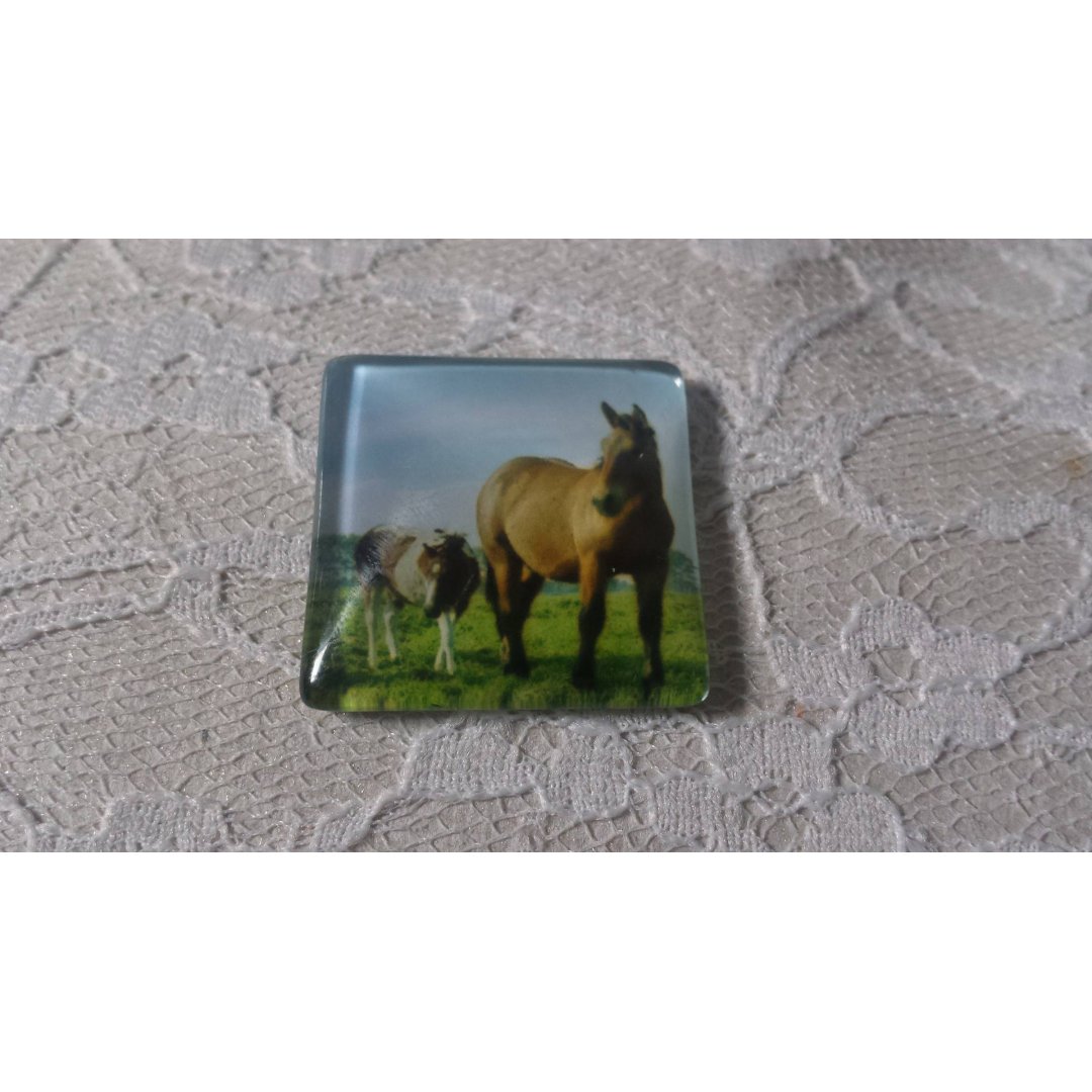 square glass cabochon 30mm 021 