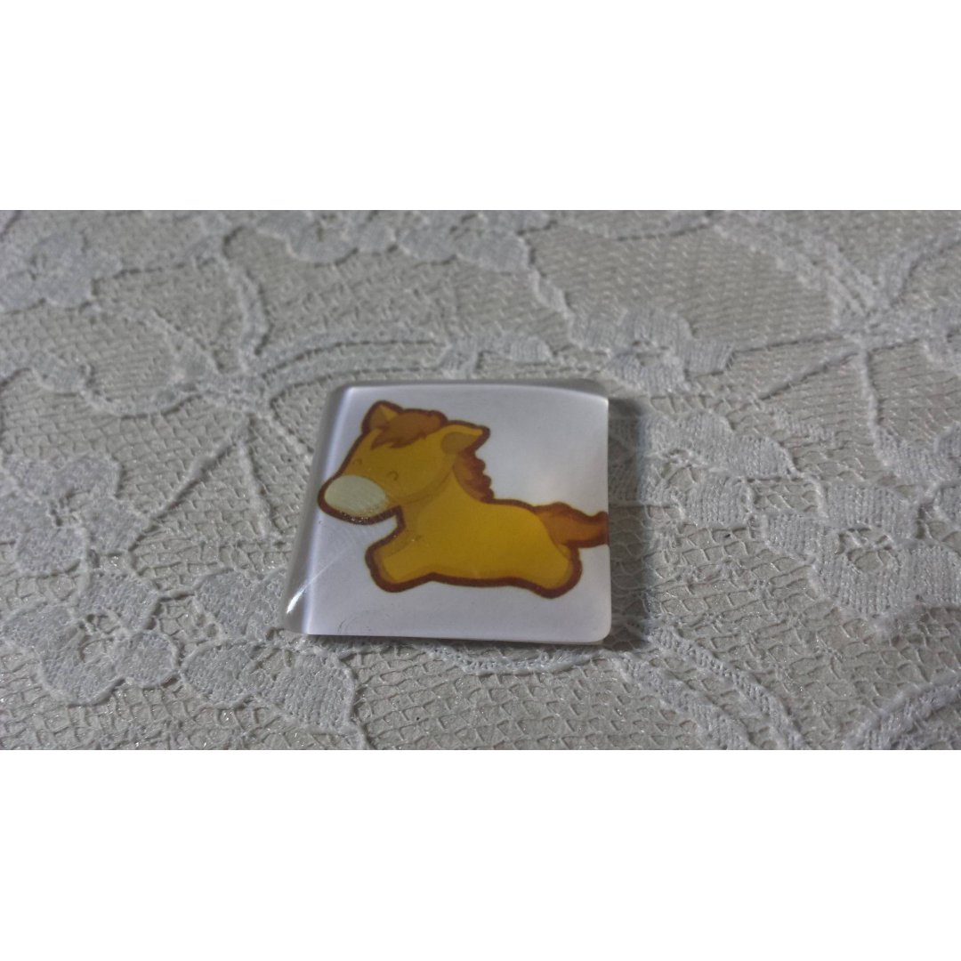square glass cabochon 30mm 013 