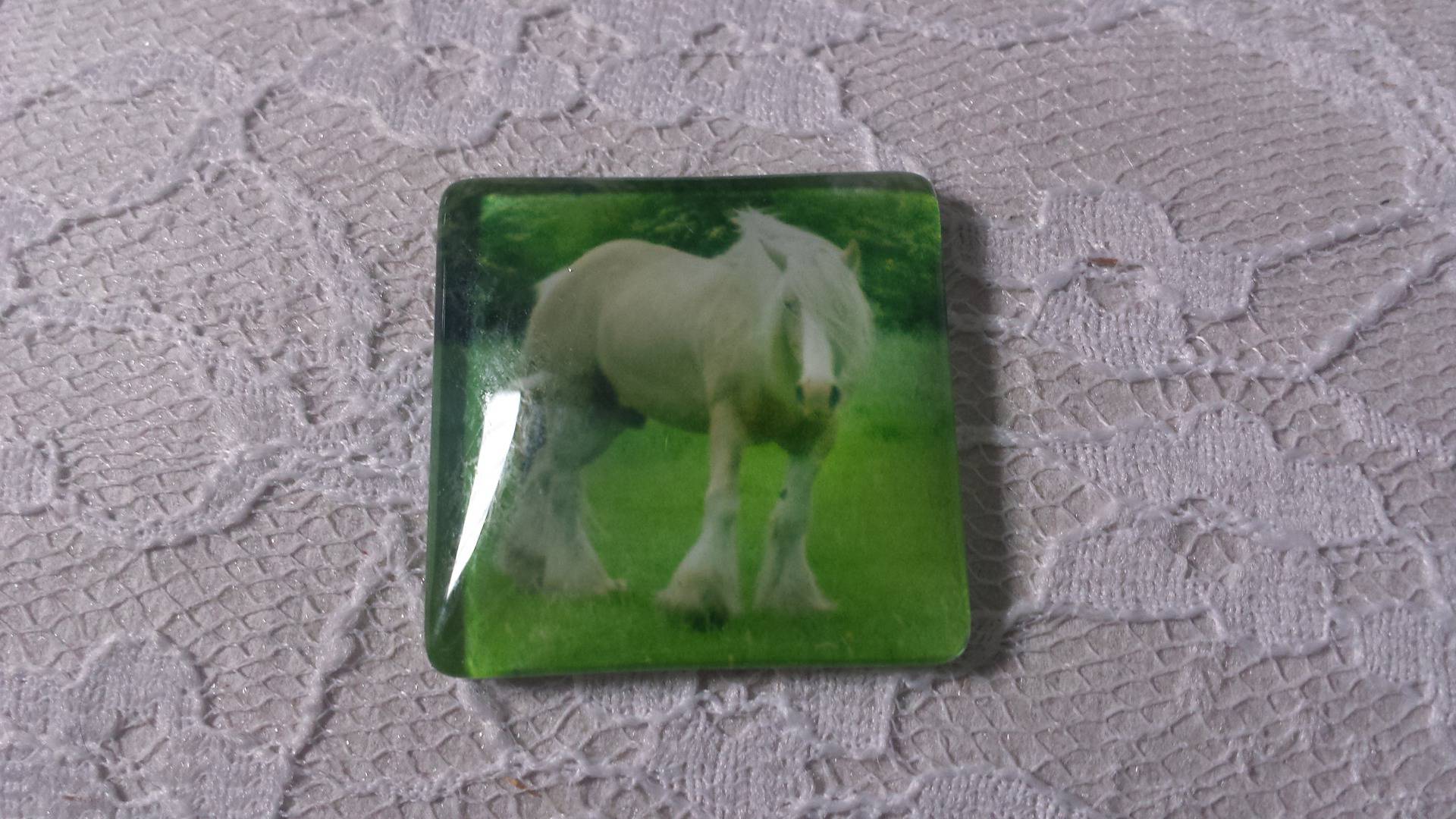 square glass cabochon 30mm 010 