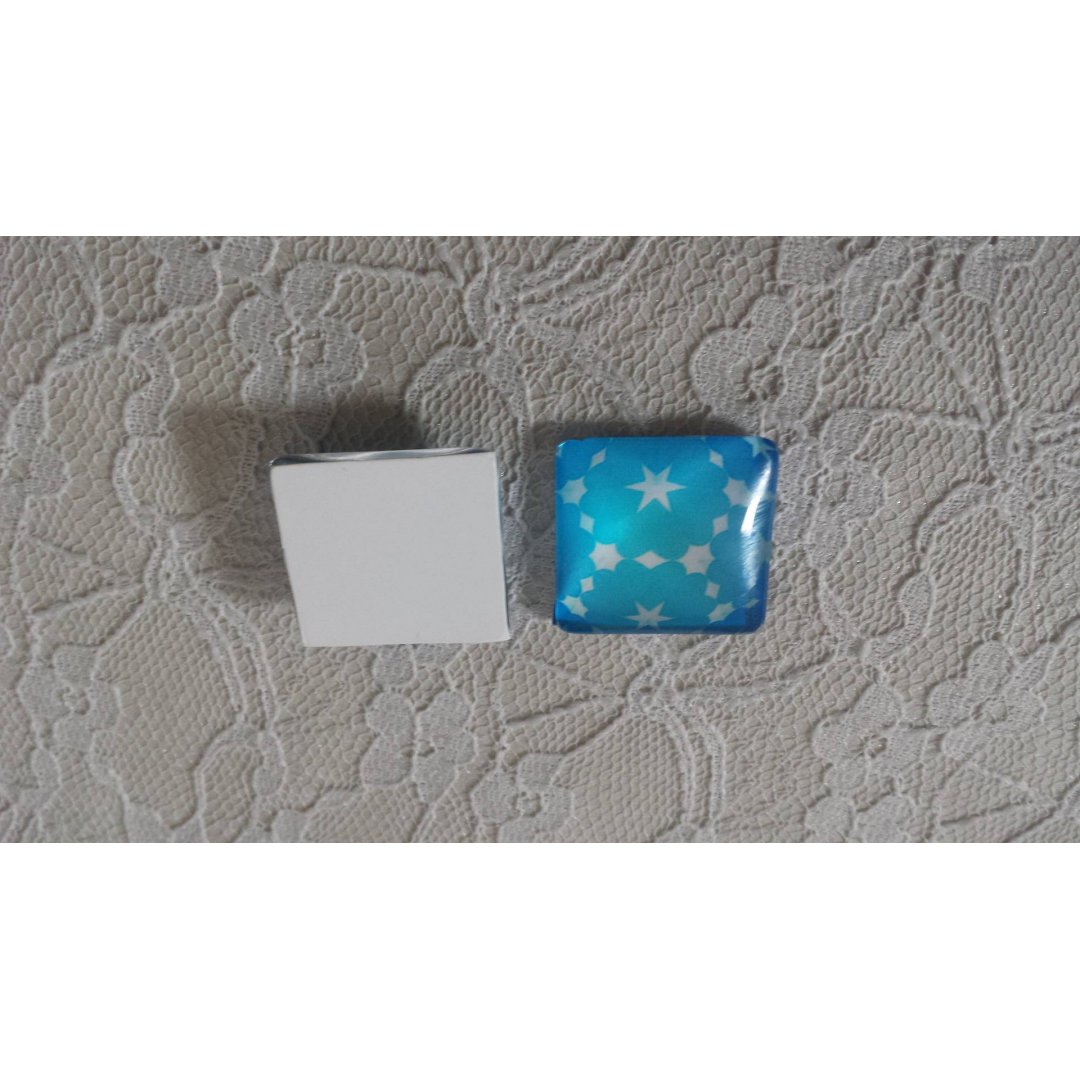 square glass cabochon 25mm 024 