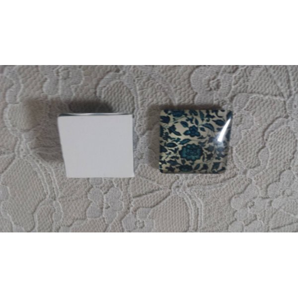 square glass cabochon 25mm 023 