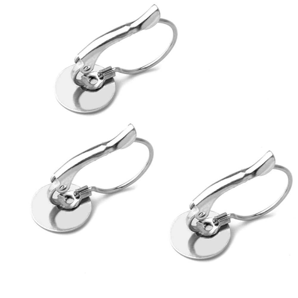 stainless steel earring holder 08 mm N°08