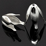 Iron Alloy Bowl Silver Flower x 200