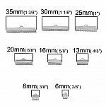 160 Clasps 06 to 35 mm Silver