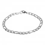 Bracelet N°02 in 304 stainless steel of 21 cm