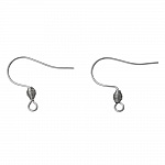 Earring Holder Stainless Steel Hook N°01 X 1 Pair