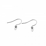 Earring Holder Stainless Steel Hook N°01-02 X 1 Pair