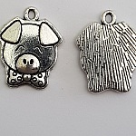 Pig Charm N°01 X 1 Piece