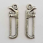 Charm Tool Saw N°01 Silver