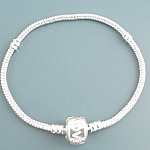 European Bracelet Clip 22cm Love clasp