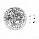 Batch of 200 tips N°04 (that is to say 100 pairs) pushers for earrings.