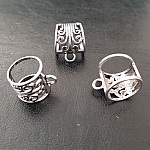 5 Scarf loops N°46