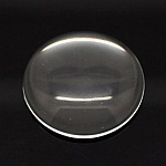 Cabochon Round 35 mm glass Loupe transparent N°14