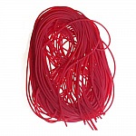 1 meter of 1.5 mm red PVC wire.