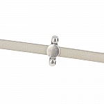 Passage 06 mm in Zamak N°27 Silver