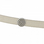 10 mm Zamak Passage N°06 Silver