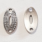 04 mm Zamak connector N°03 Silver