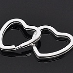 Key ring heart shape 31 x 31 mm