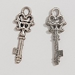 Key Charm N°32 Silver