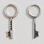 Key Charm N°33 Silver