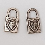 Charm padlock lock N°04