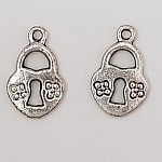 Charm padlock lock N°07